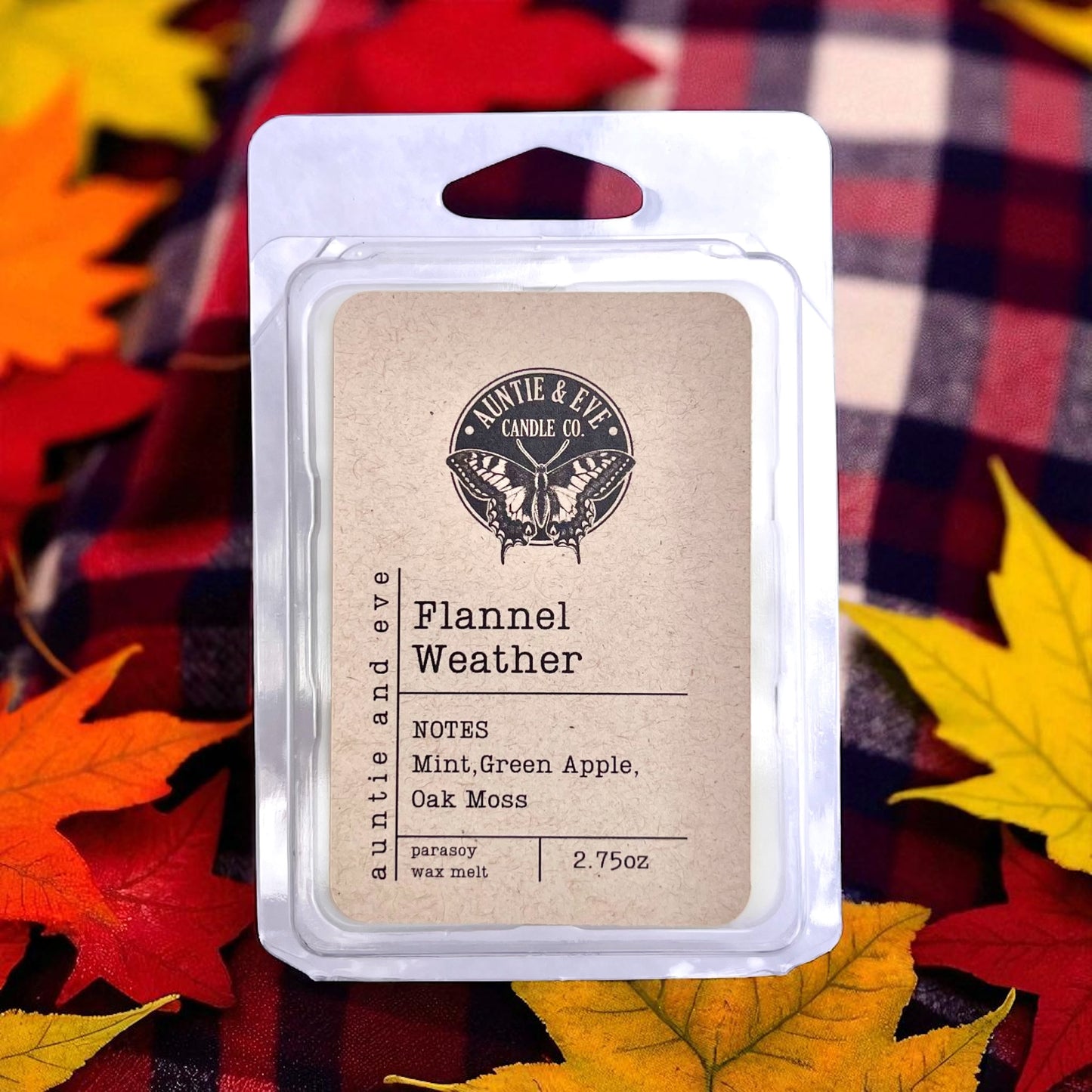 Flannel Weather Wax Melt - Coming August 7th