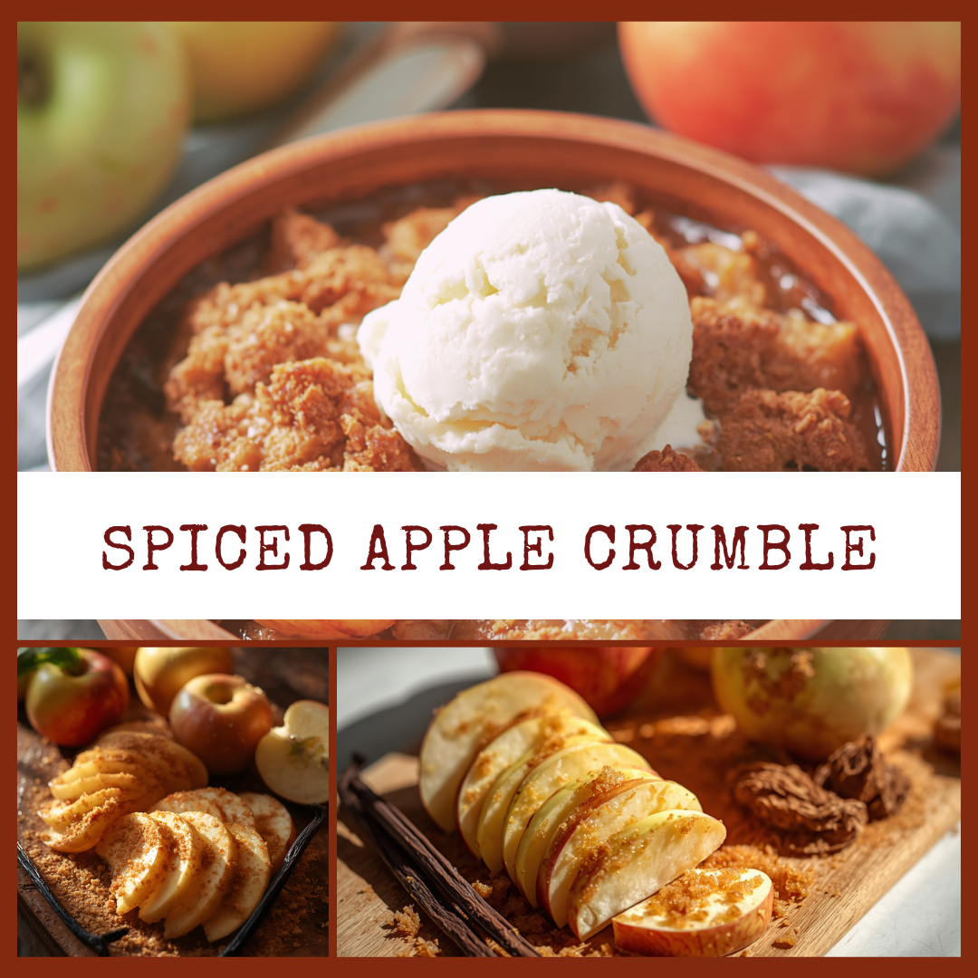 Spiced Apple Crumble Wax Melt -Coming August 7th!