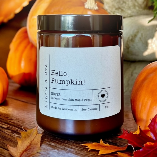Hello, Pumpkin Soy Candle