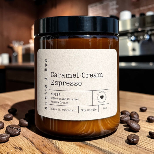 Caramel Cream Espresso Soy Candle