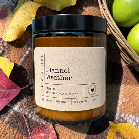 Flannel Weather Soy Candle