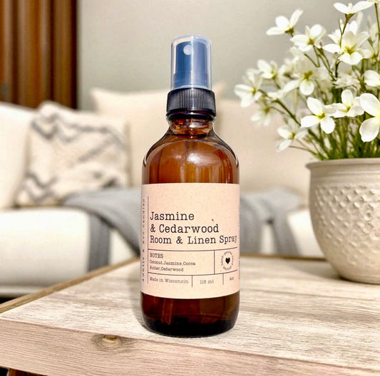 Jasmine and Cedarwood Room & Linen Spray