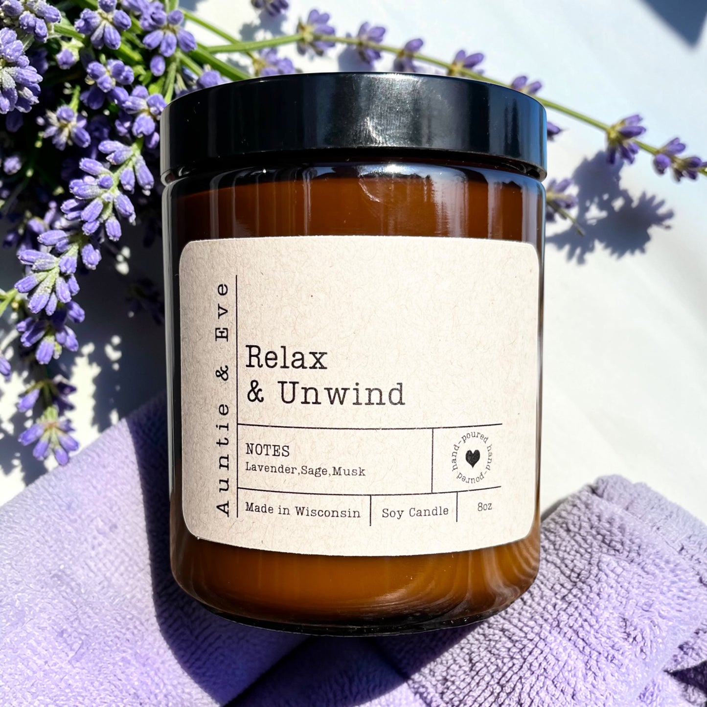 Relax & Unwind Soy Candle
