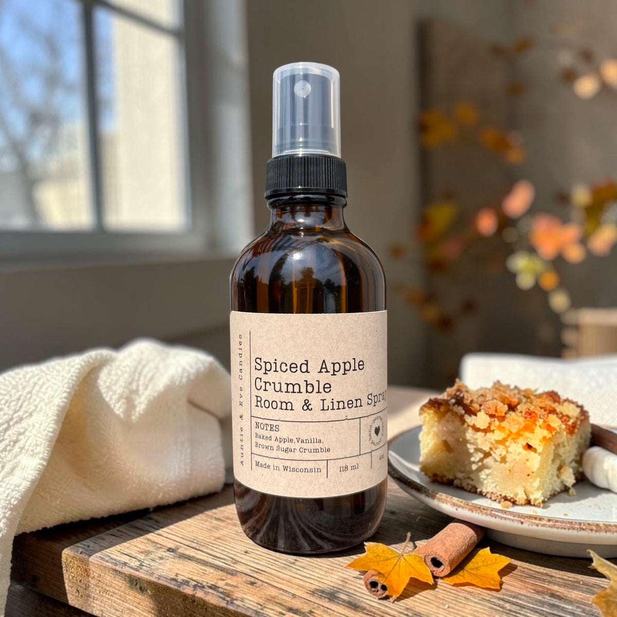 Spiced Apple Crumble Room & Linen Spray