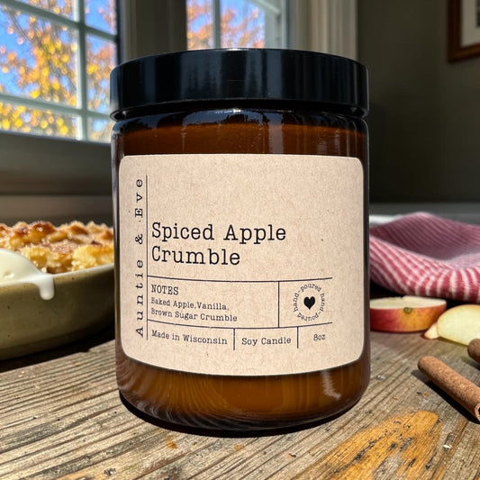 Spiced Apple Crumble Soy Candle