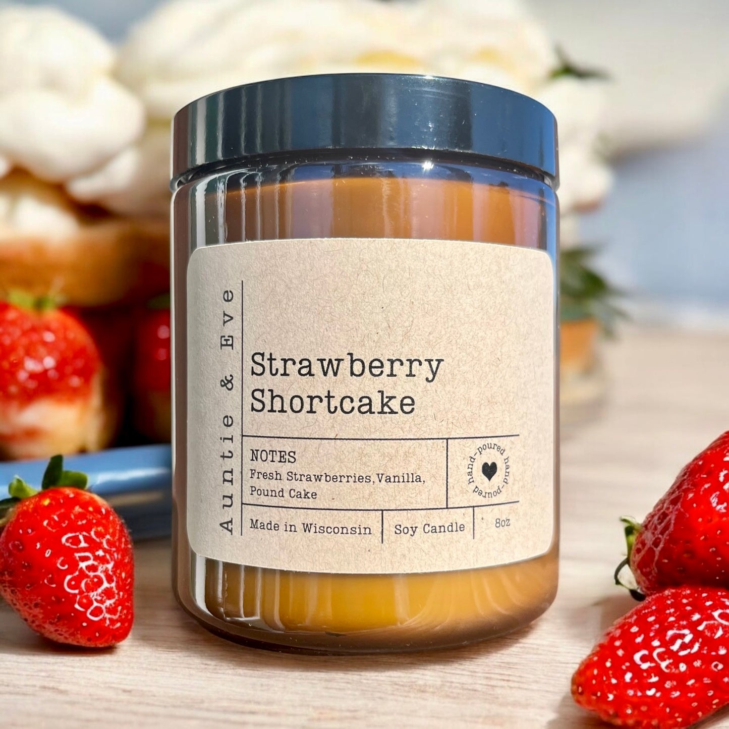 Strawberry Shortcake Soy Candle