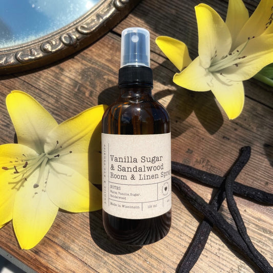 Vanilla Sugar & Sandalwood Room & Linen Spray